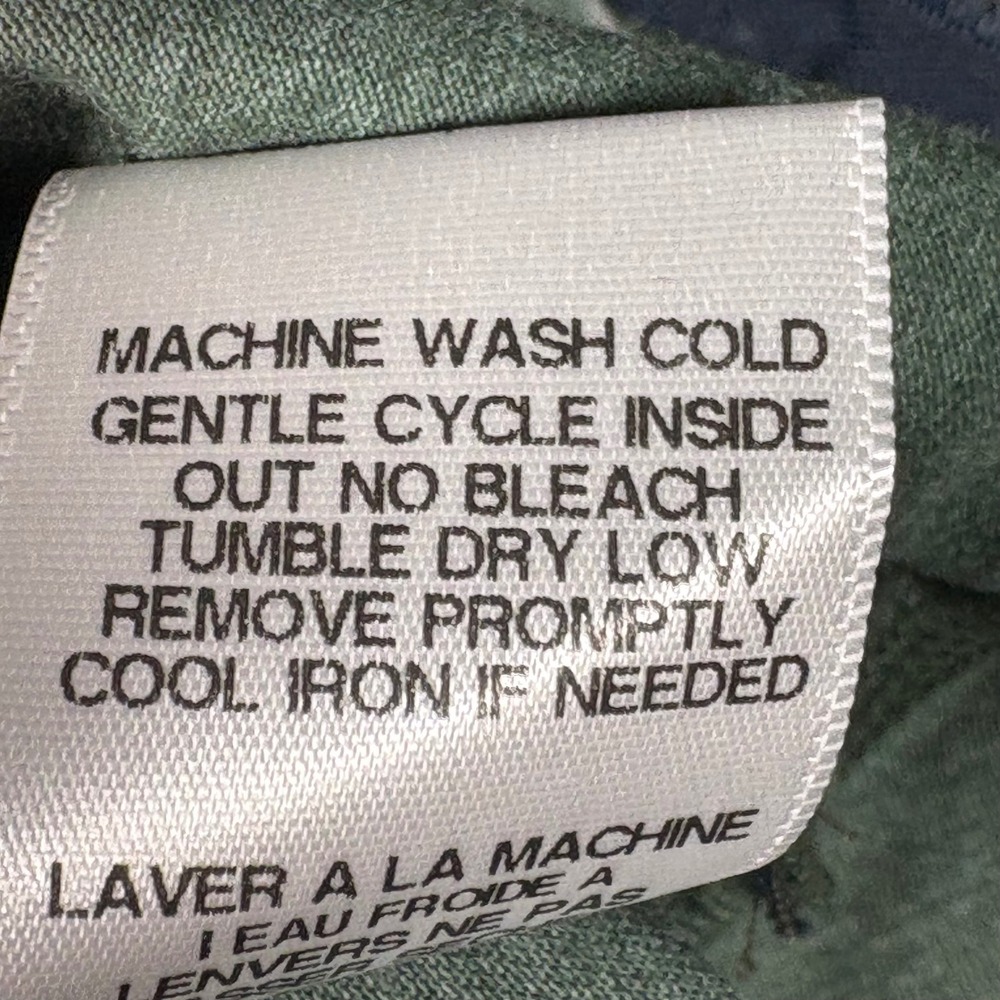 Dolan Tie Dye Full Zip Jacket Green Purple Thumbholes Temperature Control Small - Picture 8 of 10